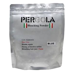 پودر دکلره پرگولا مدل LOW AMMONIA حجم 500 میلی لیتر رنگ آبی