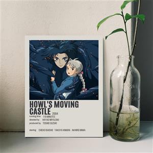 تابلو شاسی مدل انیمه قلعه متحرک هاول howls moving castle کد 1218