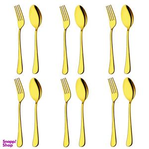 سرویس قاشق و چنگال 12 پارچه مدل CUTLERY