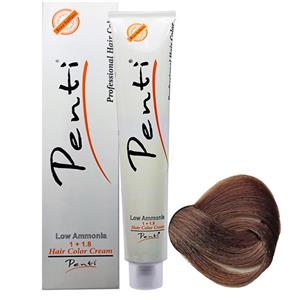 رنگ مو پنتی شماره P9 حجم 100 میلی لیتر رنگ گردویی روشن