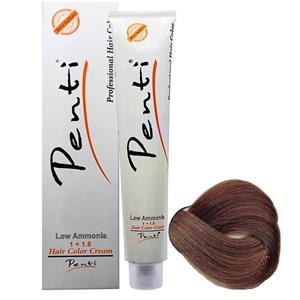 رنگ مو پنتی سری کاپوچینویی شماره WG7 حجم 100 میلی لیتر رنگ بلوند کاپوچینویی تیره