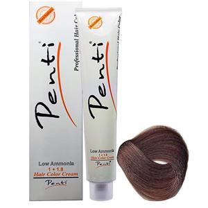 رنگ مو پنتی شماره P6 حجم 100 میلی لیتر رنگ قهوه اسپرسو