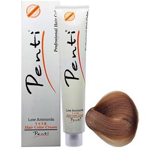 رنگ مو پنتی سری کاپوچینویی شماره WG8 حجم 100 میلی لیتر رنگ بلوند کاپوچینویی متوسط