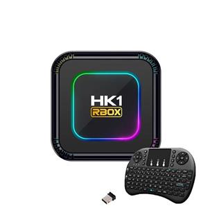 اندروید باکس اچ‌کی1 مدل k8 4/32gb به همراه کیبورد بیسیم