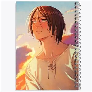 دفتر لیست خرید 50 برگ خندالو طرح ارن یگر انیمه اتک آن تایتان Attack on Titan کد 10968