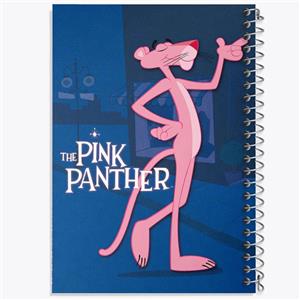 دفتر مشق 50 برگ خندالو طرح پلنگ صورتی (Pink Panter)