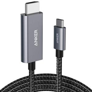 کابل تبدیل HDMI به USB-C انکر مدل Nylon 4K طول 1.8 متر