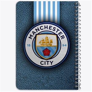 دفتر لیست خرید 50 برگ خندالو طرح باشگاه منچستر سیتی Manchester City کد 2007
