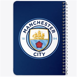 دفتر لیست خرید 50 برگ خندالو طرح باشگاه منچسترسیتی Manchester City کد 1988