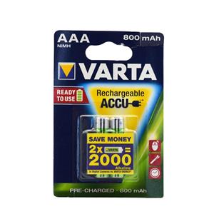 باتری قلمی قابل شارژ وارتا مدل VA 2600 بسته عددی Varta Rechargeable AA Battery Pack of 