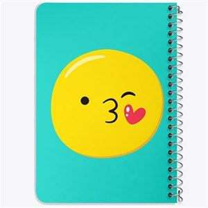 دفتر لیست خرید 50 برگ خندالو طرح ایموجی Emoji کد 2994
