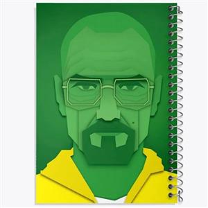دفتر لیست خرید 50 برگ خندالو طرح سریال بریکینگ بد Breaking Bad کد 3167