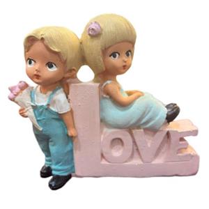 مجسمه دنیا دکوری سرمد مدل لاو دختر و پسر