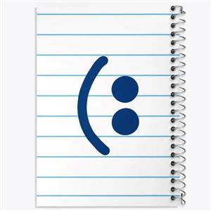 دفتر لیست خرید 50 برگ خندالو طرح :) خوشحال کد 5596