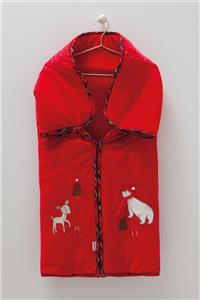 پتوی کودک مخملی پر شده از نخ پنبه ای مفهومی سال نو که می تواند به عنوان جسارت استفاده شود کارامل Caramell