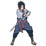 استیکر لپ تاپ وی وین آرت طرح Naruto Sasuke کد P158 