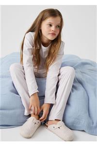 دمپایی صورتی دخترانه 37082517 مانگو  کیدز MANGO Kids