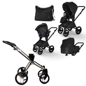 ست کالسکه نوزاد اینوکتوس invictus v-pram مدل Golden Light  با فریم Steel