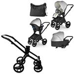 ست کالسکه نوزاد اینوکتوس invictus v-pram مدل Bianco  با فریم black