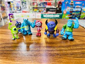 اکشن فیگور مدل سالیوان و کارخانه هیولا ها مجموعه 12 عددی