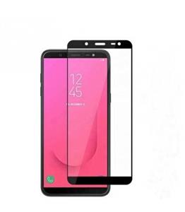 محافظ صفحه Samsung Galaxy J8 Color 5D Glass galaxy full Glue Screen Protector 