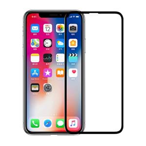 محافظ صفحه نمایش شیشه ای ۵D full cover Iphone XS iPhone XS Max 5D full Glue Glass Screen Protector