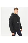 مانتو مردانه کلاه دار مشکی Puffer Anorak تیمبرلند Timberland