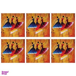زیربشقابی مدل U1-42041 بسته 6 عددی