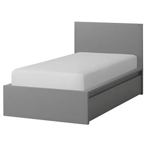 تخت خواب یک نفره اسمردیس مدل R103 - MDF سایز 200*90 سانتی متر