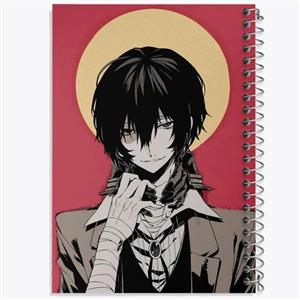 دفتر مشق 100 برگ خندالو طرح دازای سان انیمه سگ های ولگرد بانگو کد 11800