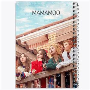 دفتر مشق 100 برگ خندالو طرح گروه مامامو Mamamoo کد 11801