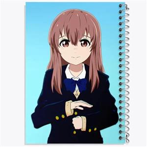 دفتر مشق 100 برگ خندالو طرح شوکو نیشیمیا انیمه سایلنت ویس A Silent Voice کد 15835