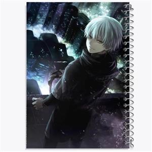 دفتر مشق 100 برگ خندالو طرح کانکی کن انیمه توکیو غول Tokyo Ghoul کد 11895