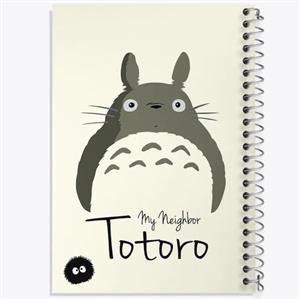 دفتر مشق 100 برگ خندالو طرح انیمه توتورو Totoro کد 12811