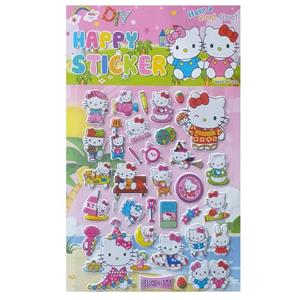 برچسب مدل برجسته طرح کیتی کد 001