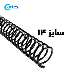 فنر صحافی فلزی مارپیچ سایز 14 بسته 120 عددی perfect