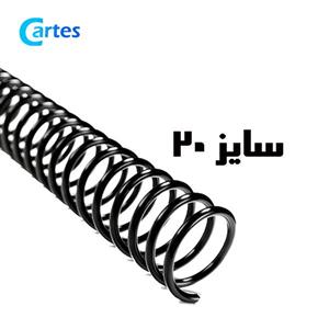 فنر صحافی فلزی مارپیچ سایز 20 بسته 90 عددی perfect