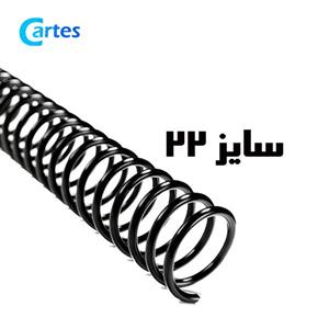 فنر صحافی فلزی مارپیچ سایز 22 بسته 80 عددی perfect