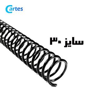 فنر صحافی فلزی مارپیچ سایز 30 بسته 50 عددی perfect