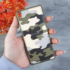قاب گوشی Sony Xperia XA پشت چرم چریکی