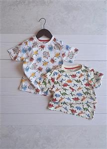 تیشرت پسرانه دایناسور و هیولا کوچولو برند Lc Waikiki