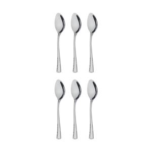 قاشق مربا خوری صنایع استیل ایران مدل مودنا بسته 6 عددی