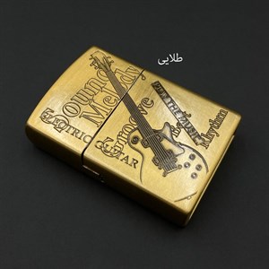 فندک مدل چخماقی طرح گیتار کد DKD-1316