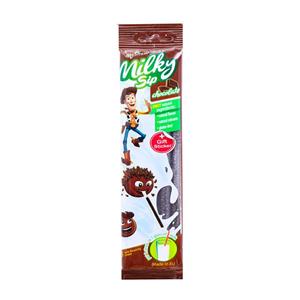 نی طعم دهنده شیر با طعم شکلات کابوی میلکی سیپ بسته 5 عددی