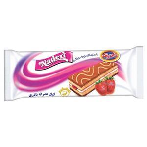 کیک عصرانه توت فرنگی نادری