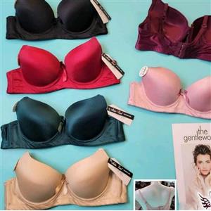 سوتین اسفنجی زنانه فنردار نیم جک سه قزنه کاپ B سایز 80 85 90 95 خارجی کد 1230