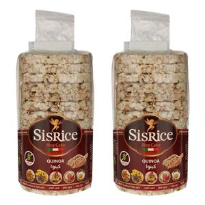 رایس کیک کینوا بدون گلوتن سیس رایس - 120 گرم بسته 2 عددی