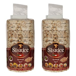 رایس کیک کینوا بدون گلوتن سیس رایس - 120 گرم بسته 2 عددی