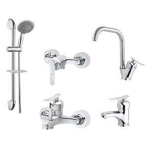 ست شیرآلات حکمت نشان مدل چکاوک CH2 مجموعه 5 عددی