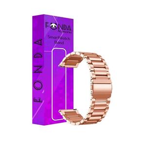 بند فوندا پلاس مدل رولکس 20 مناسب برای ساعت هوشمند امیرفیت Active